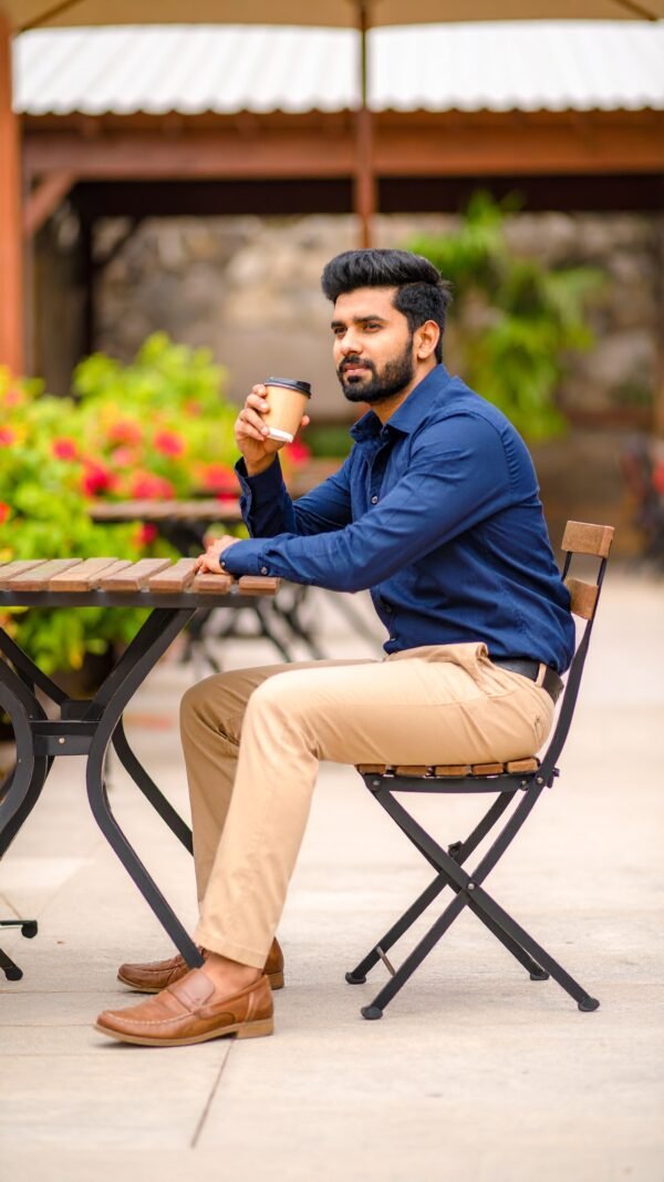 NETPLAY Men Regular Fit Chinos - Beige