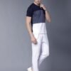 HIGHLANDER Men Solid White Tapered Fit Chinos