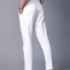 HIGHLANDER Men Solid White Tapered Fit Chinos