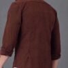 HERE&NOW Men Brown Self-Design Slim Fit Casual Shirt