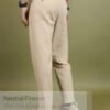 image (6) HIGHLANDER Men Beige Mid-Rise Regular Fit Trousers